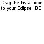 Drag and drop the Install Icon into a running Eclipse workspace to install OfficeFloor (typically to a free space in the tool bar at the top)