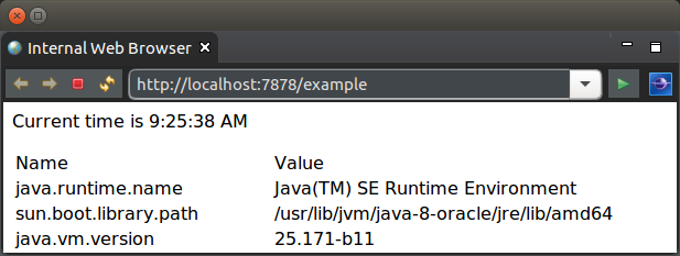 DynamicHttpServer screen shot.
