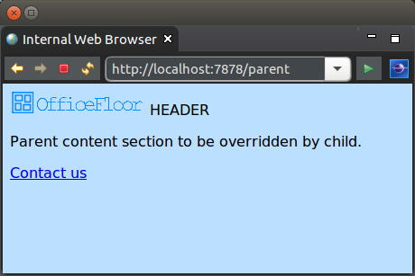InheritHttpServer parent screen shot.