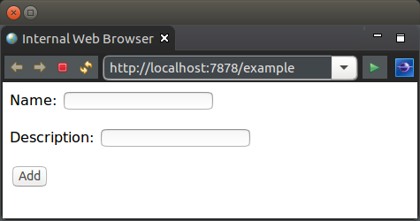 InteractiveHttpServer screen shot.
