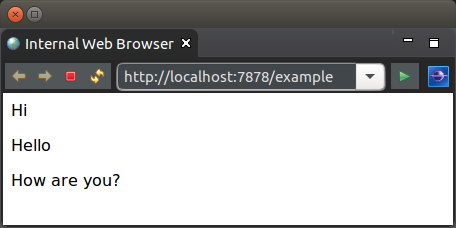 SectionHttpServer screen shot.