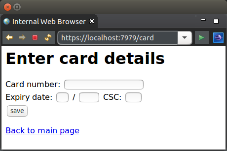 SecurePageHttpServer screen shot.