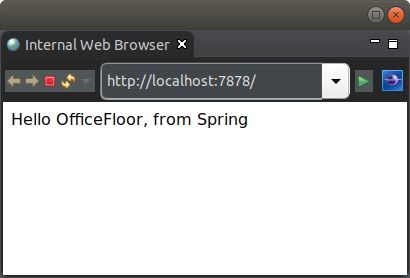 SpringHttpServer screen shot.